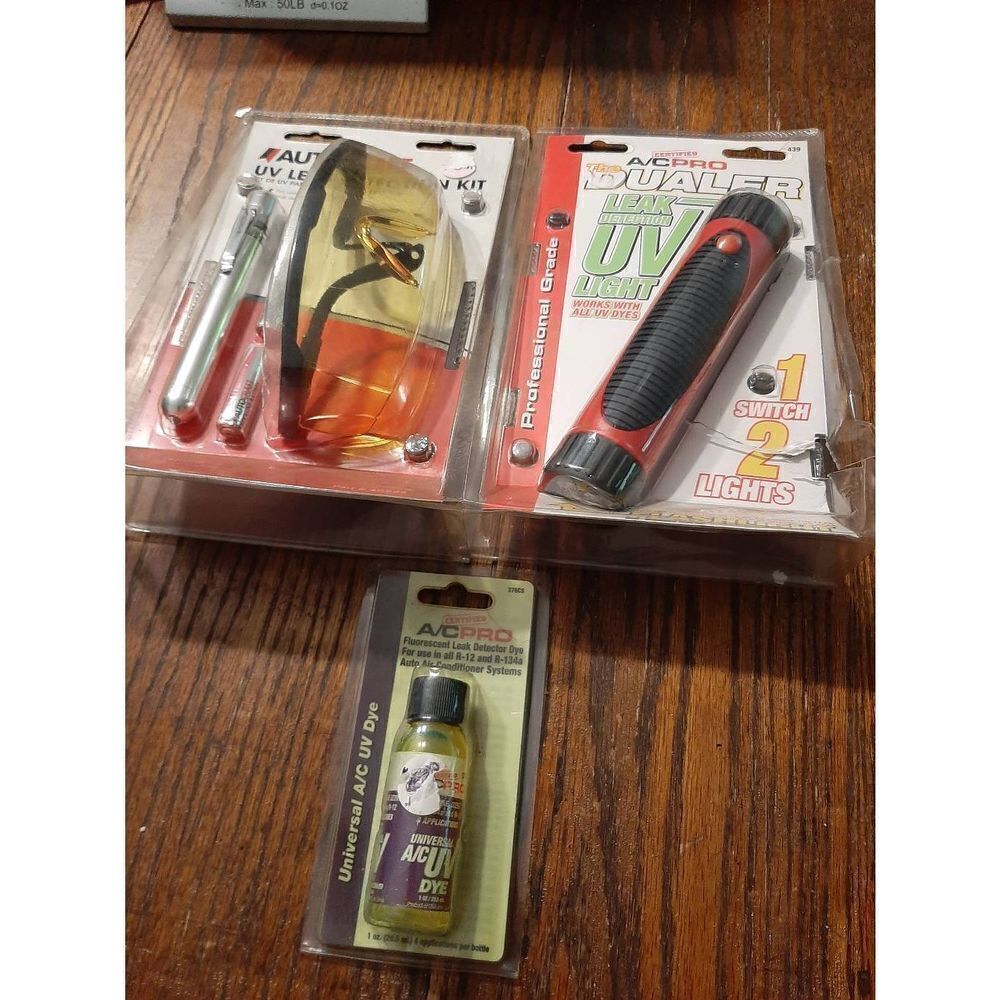 New Car Automotive Automobile AC Air Conditioner Leak Detector Items NWT